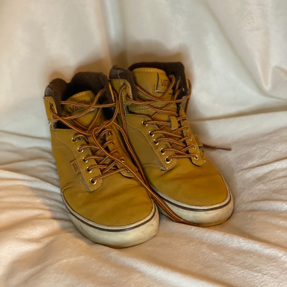 Vans Leather High Tops